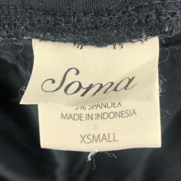 Soma Sleepwear Sweatpants Womens XS Pull On Comfort Stretch Pockets Drawstring - Picture 2 of 8